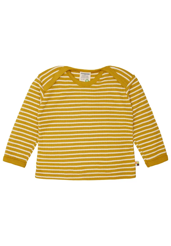 GESTREIFT MIT - Long sleeved top - curry