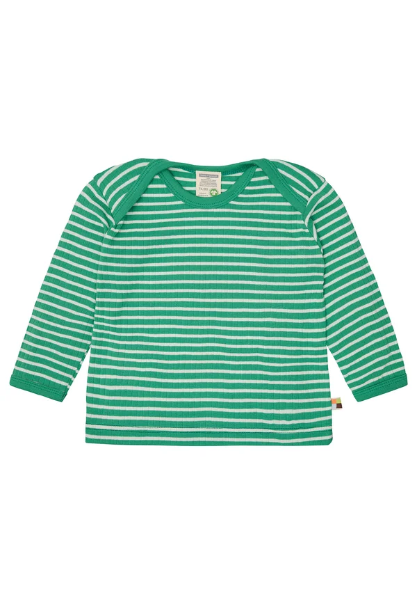 GESTREIFT MIT - Long sleeved top - plant