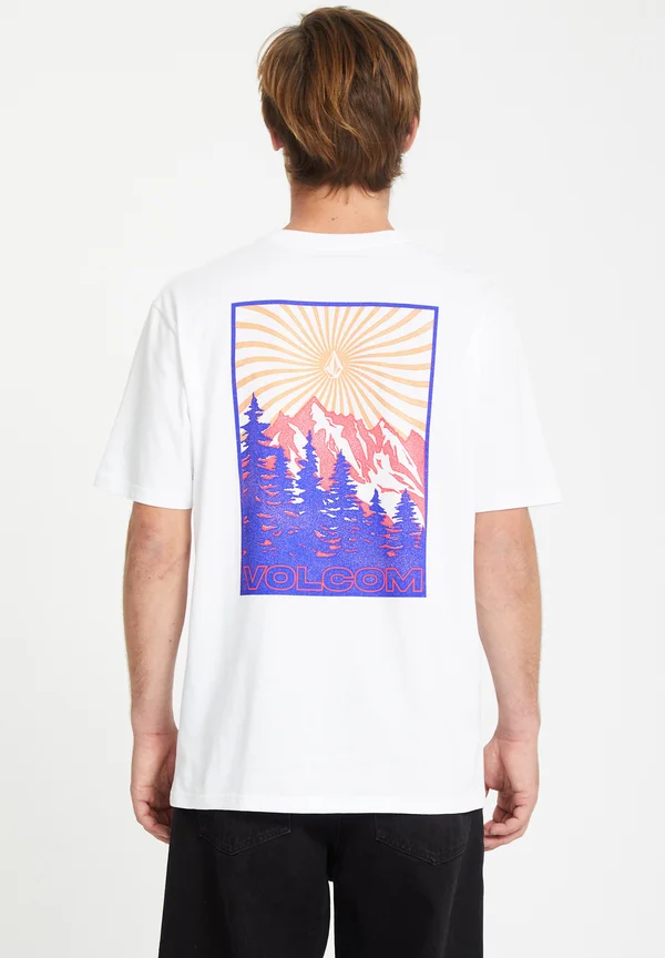 GET OUT - Print T-shirt - white