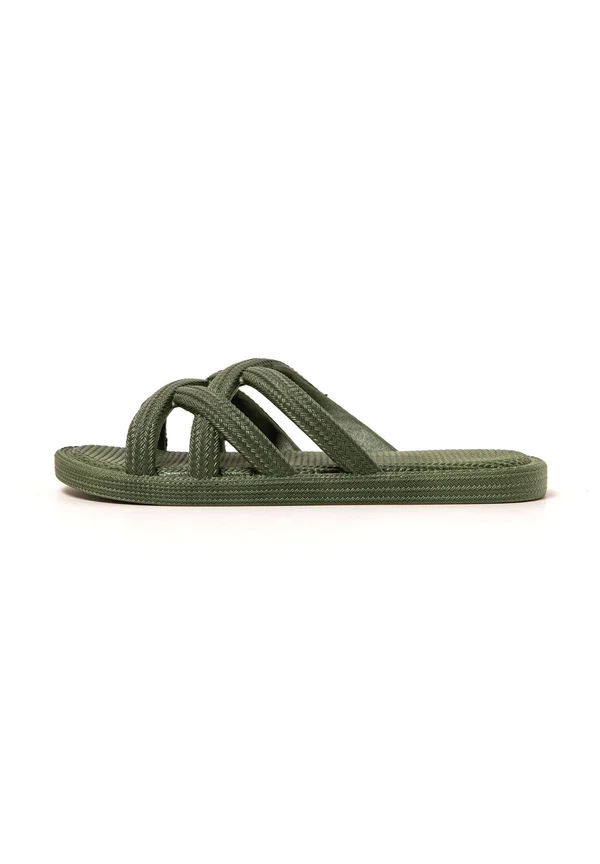 GEZER MERSIN - Pool slides - military green