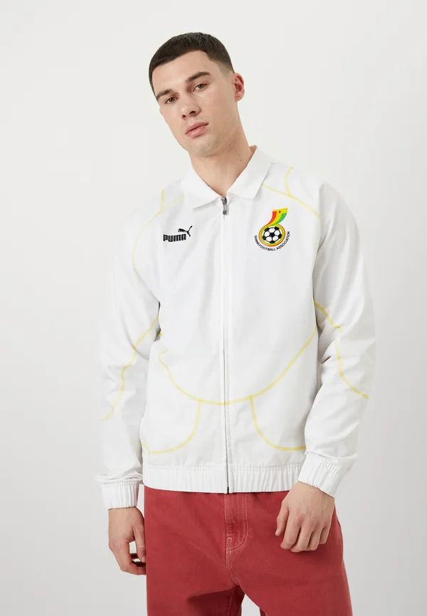GFA FTBLSTATEMENT - National team wear - whit-pelé yellow
