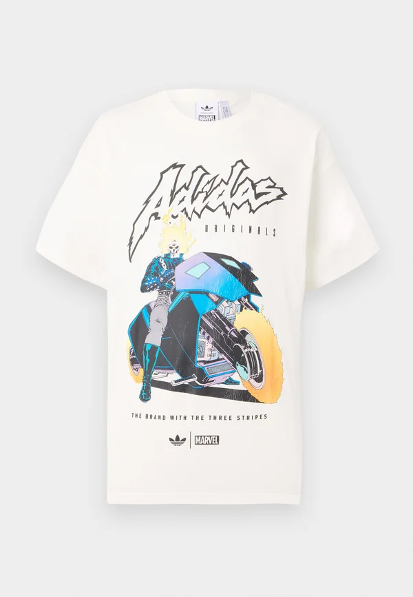 GHOSTRIDER UNISEX - Print T-shirt - core white