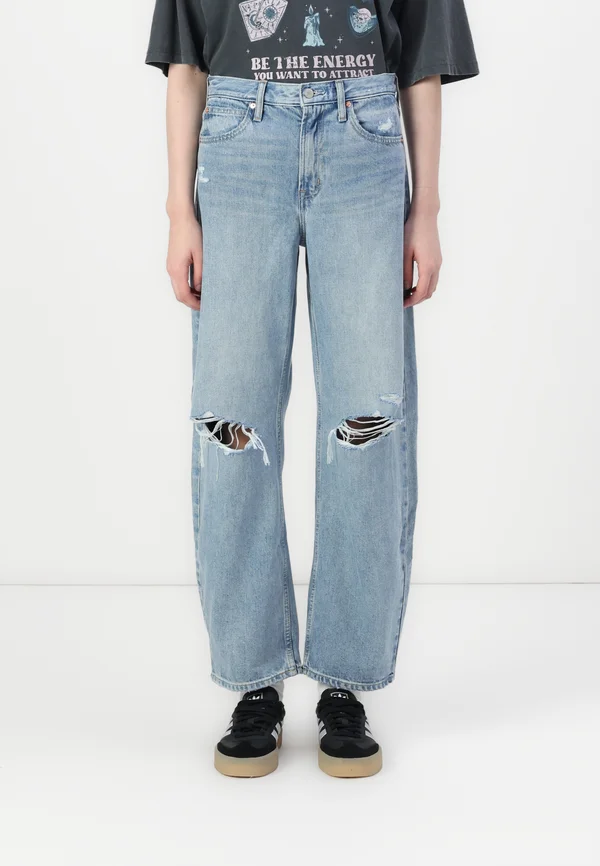 GIBSON - Relaxed fit jeans - light indigo