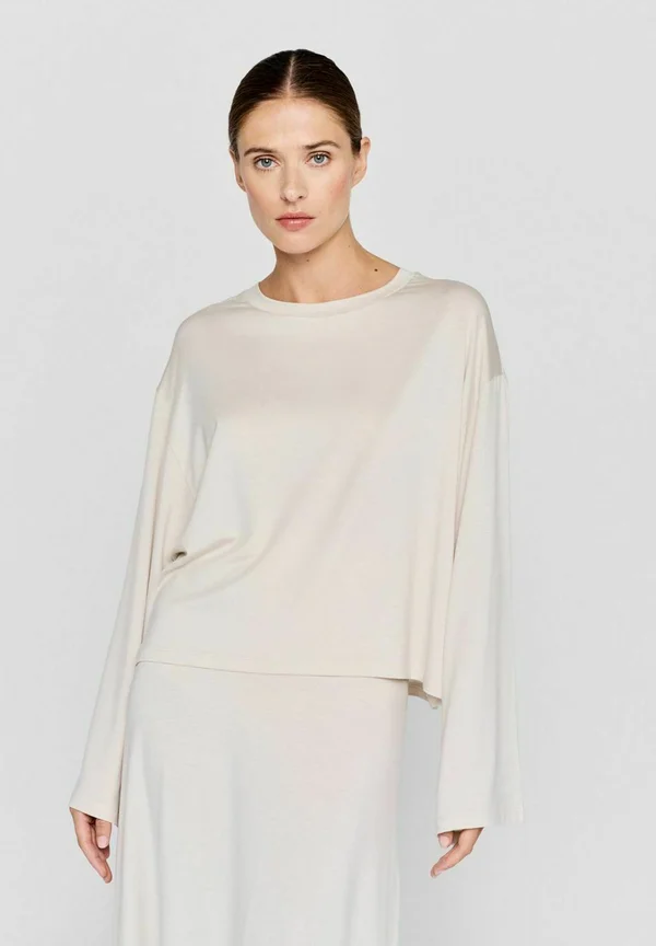 GIGI - OYSTER - Long sleeved top - beige