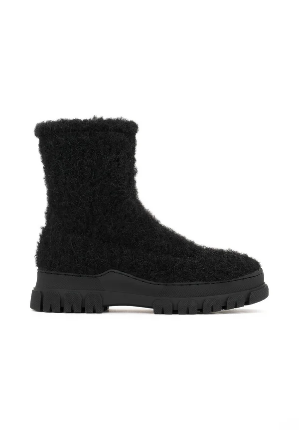 GILLIAN - Platform ankle boots - black-tk