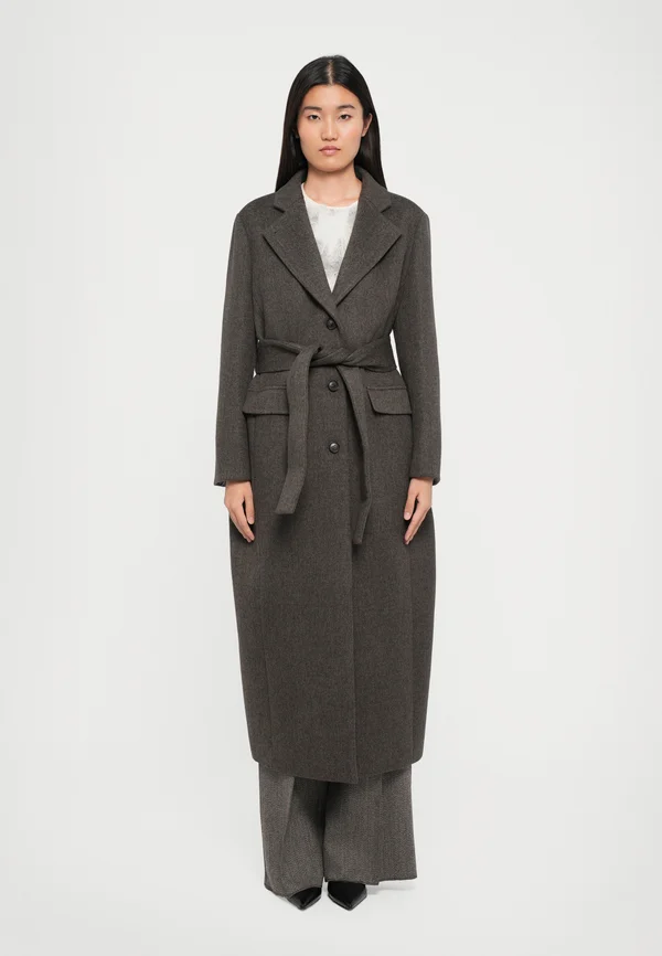 GIOSTRO - Classic coat - marrone
