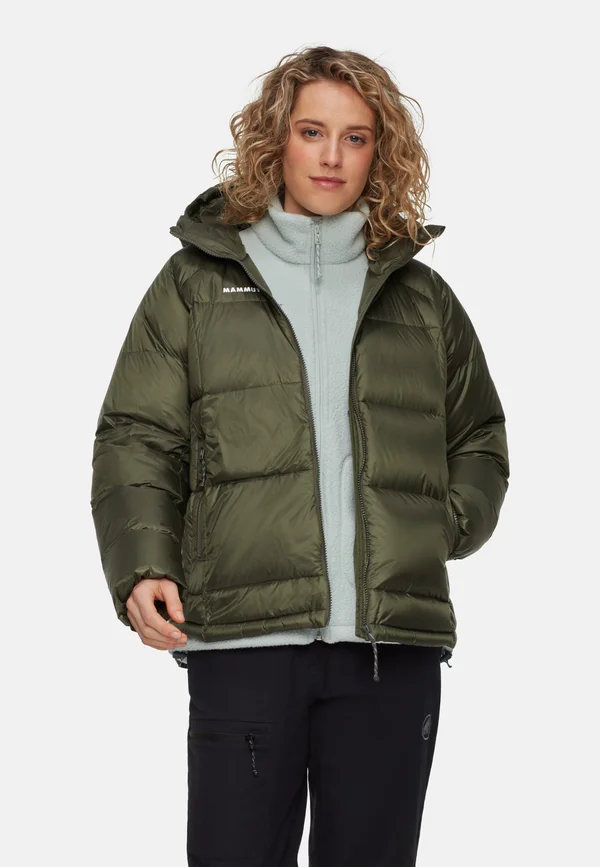 GLACIER GLOW - Down jacket - dark marsh