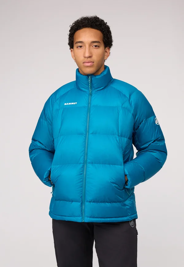 GLACIER GLOW IN - Down jacket - deep teal