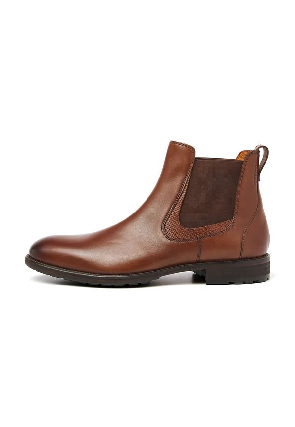 GLAD HENRY CHELSEA - Classic ankle boots - cognac