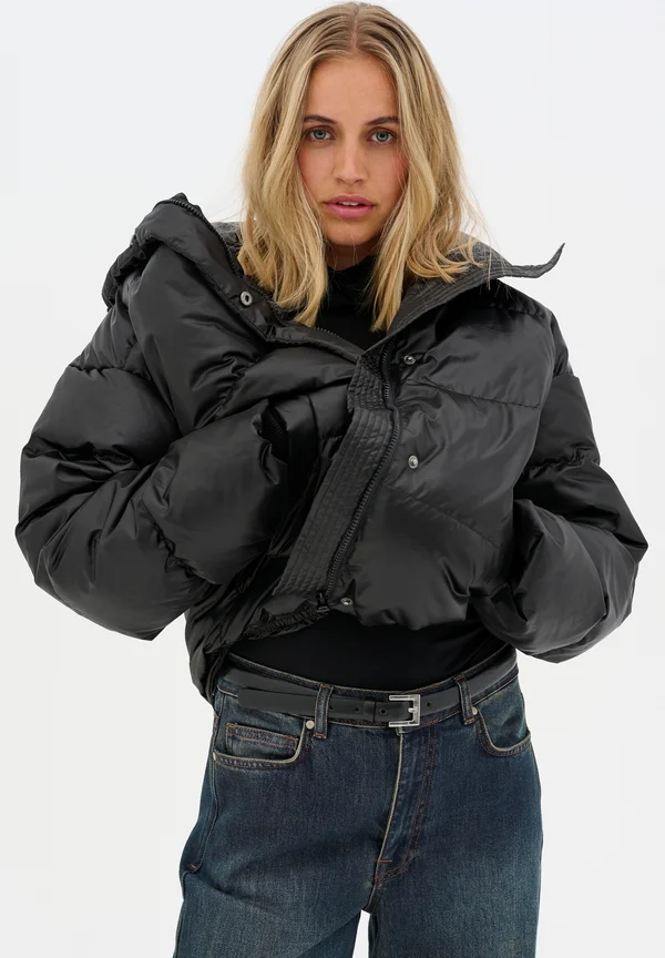 GLOSSYMW DOWN  - Down jacket - black