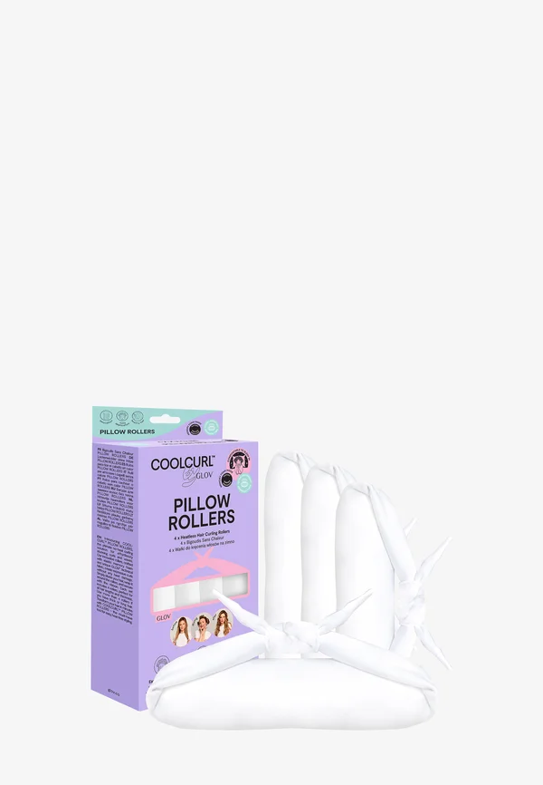 GLOV® COOLCURL™ PILLOW ROLLERS - Hair set - white