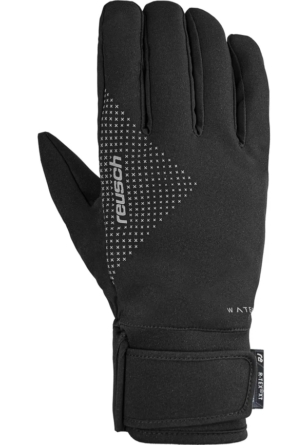 Gloves -  black   silver