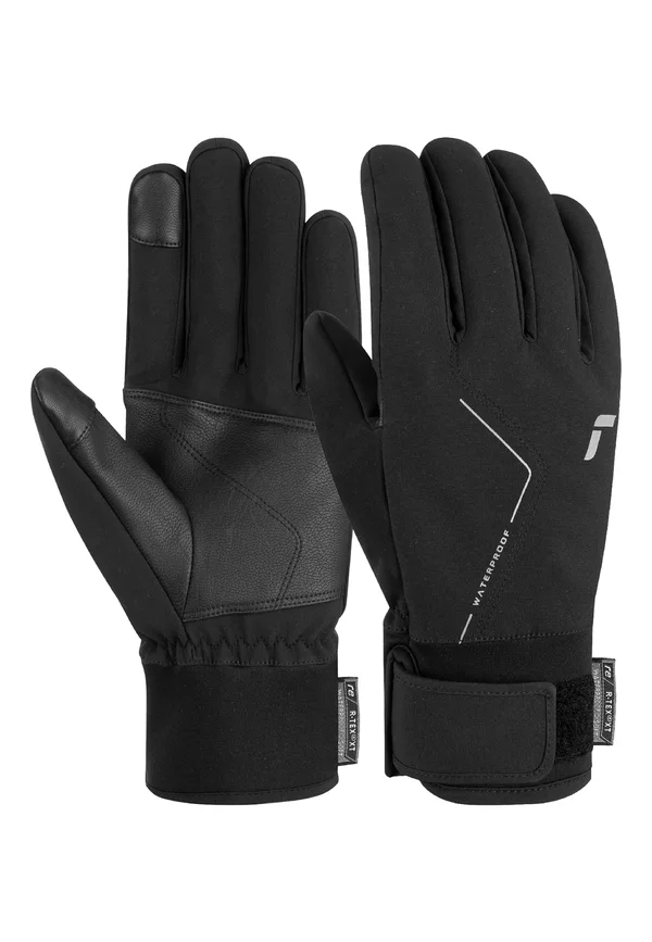Gloves - black   silver