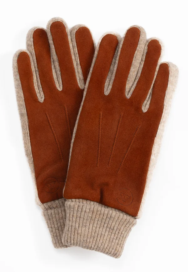 Gloves - braun beige