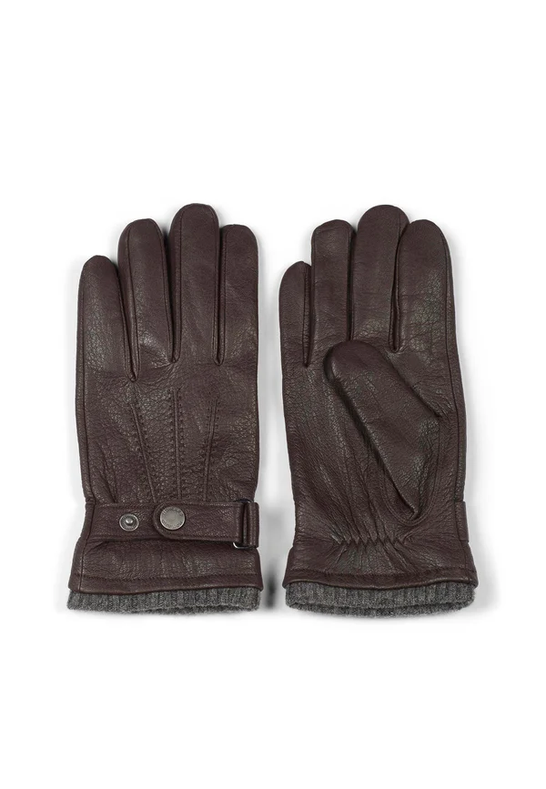 Gloves - dark brown