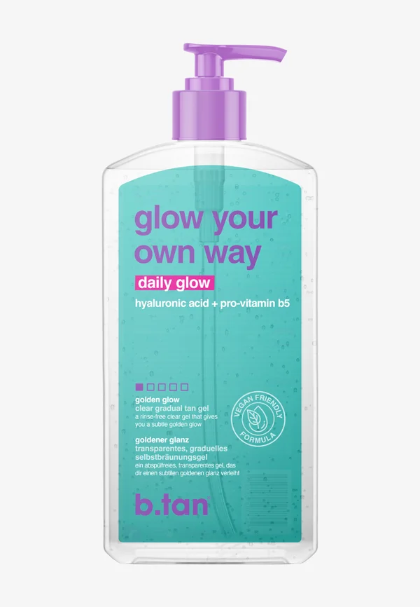 GLOW YOUR OWN WAY DAILY GLOW - GRADUAL SELF TAN GEL - Self-tan