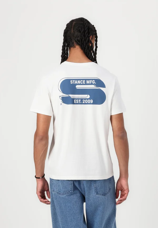 GO BIG TEE - Print T-shirt - white