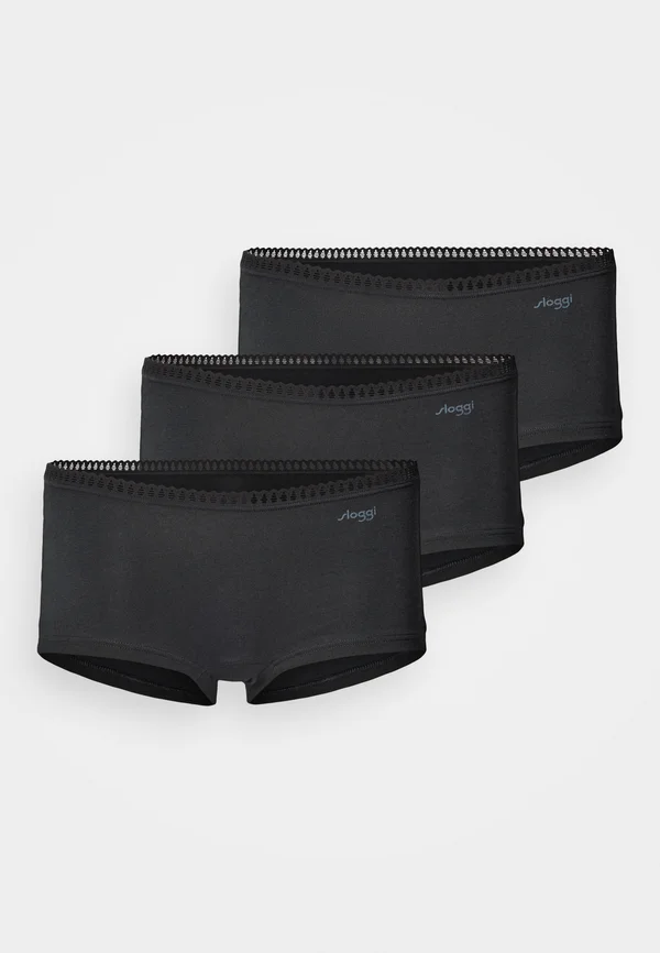 GO CRUSH SHORT 3 PACK - Pants - black