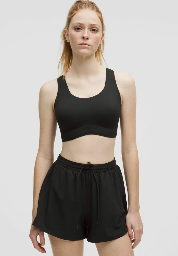 Go Further Support Code C/D Cup - High support sports bra - black