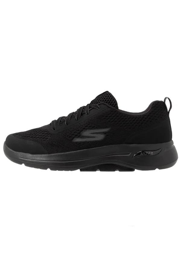 GO WALK ARCH FIT - Walking trainers - black