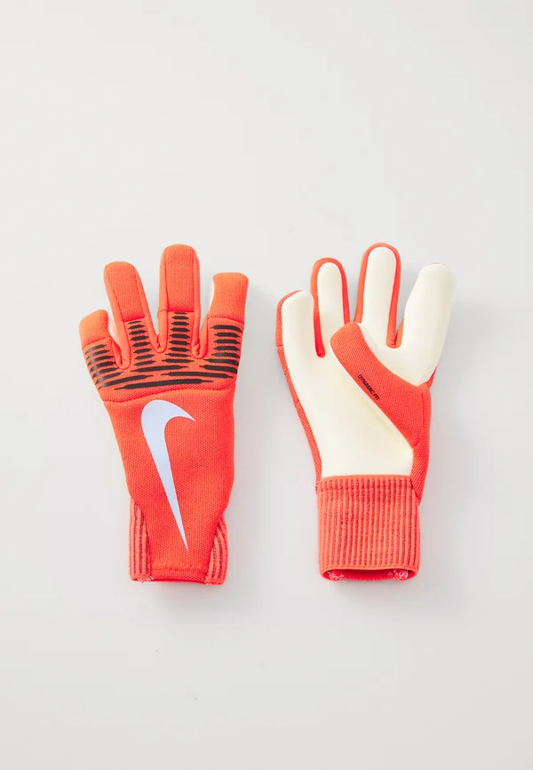 GOALKEEPER DYNAMIC FIT - Goalkeeping gloves - bright crimson/royal tint