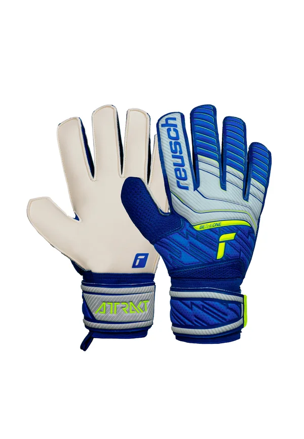 Goalkeeping gloves - vapor gray deep blue