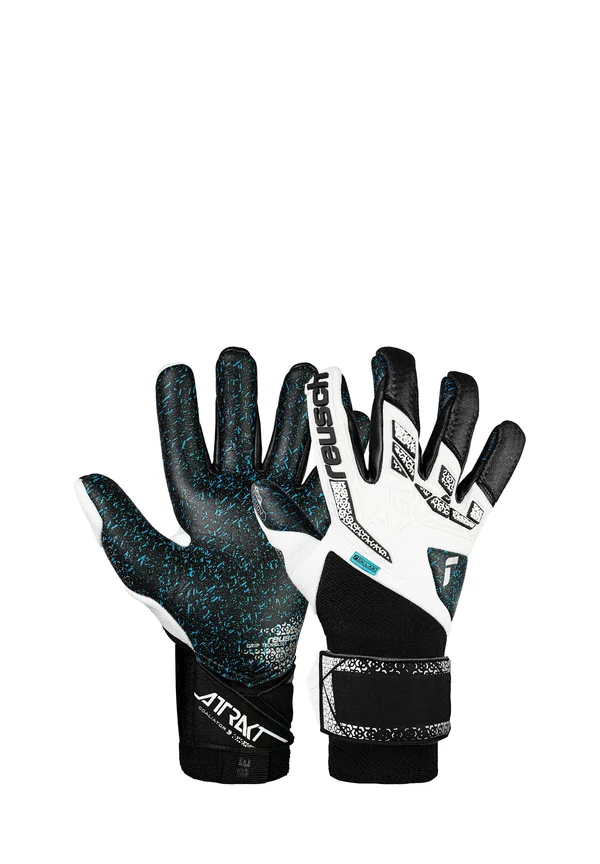 Goalkeeping gloves - whit/silver/black