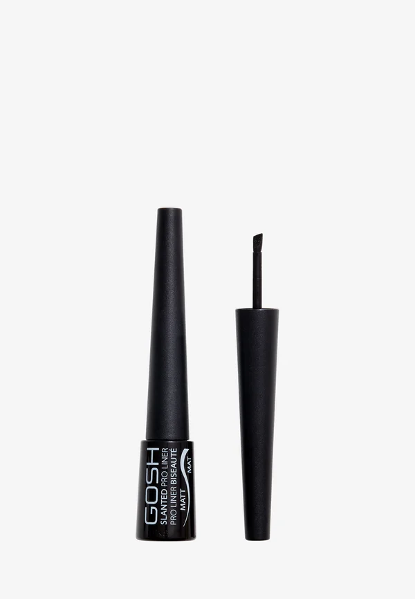 GOSH SLANTED PRO LINER - Eyeliner - 002 matt black