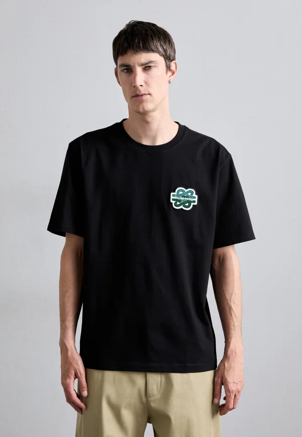 GOWTU - Print T-shirt - black