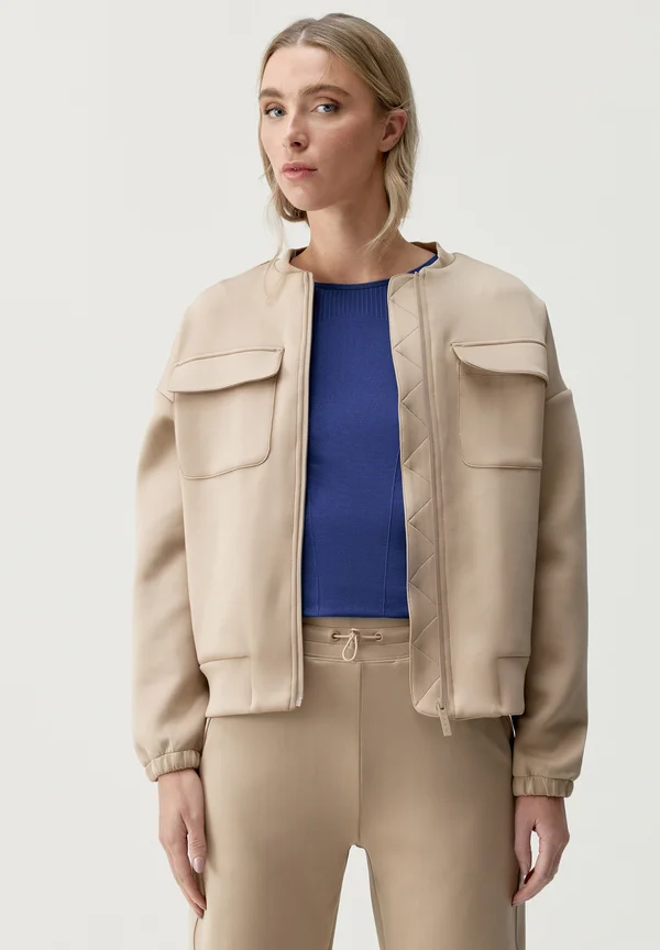 GRAFT - Training jacket - beige