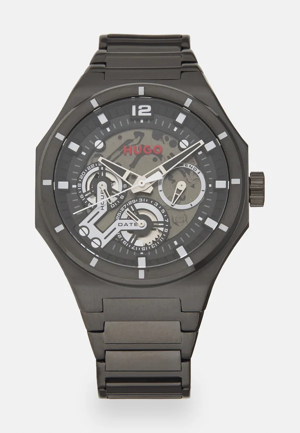 GRAIL SKELETON - Chronograph watch - black