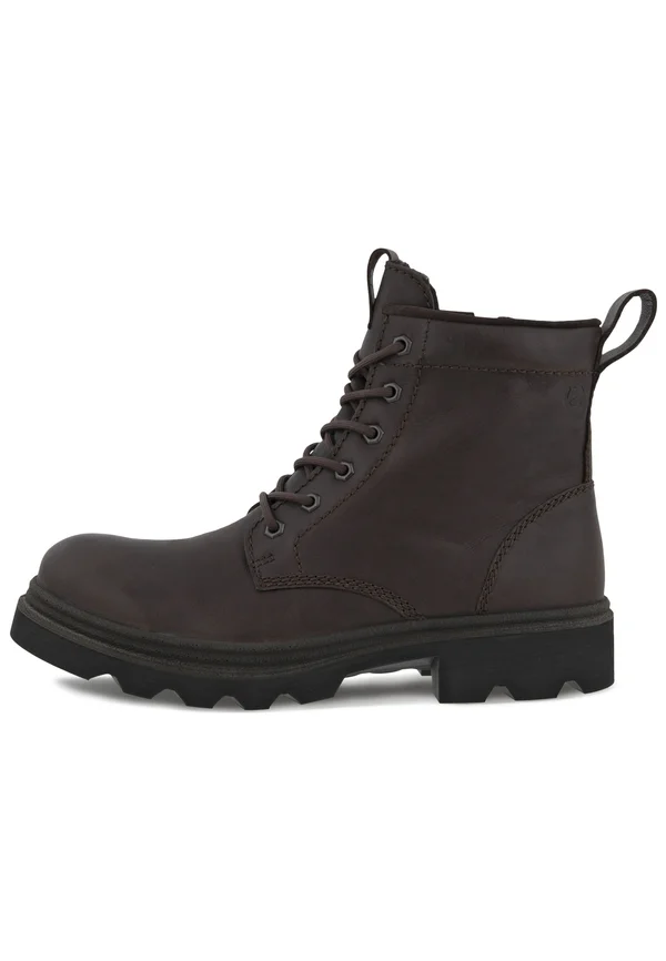 GRAINER M - Lace-up ankle boots - coffee