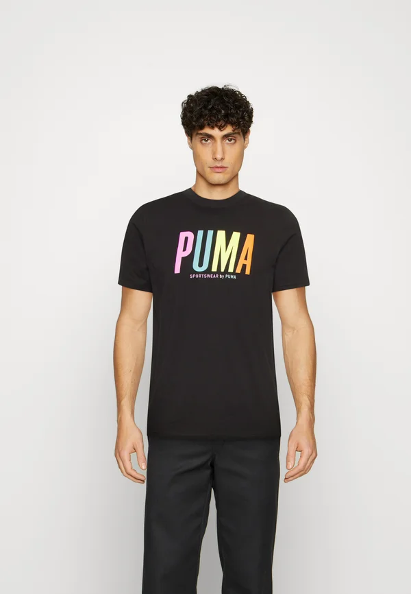 GRAPHIC - Print T-shirt - black