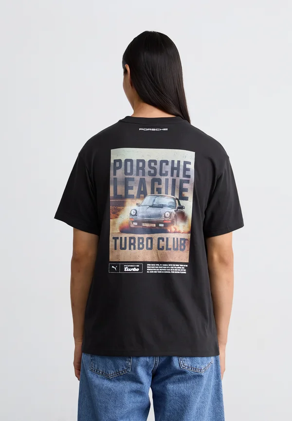 GRAPHIC TEE - Print T-shirt - black
