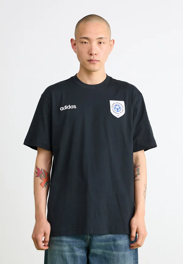 GRAPHIC TEE - Print T-shirt - black