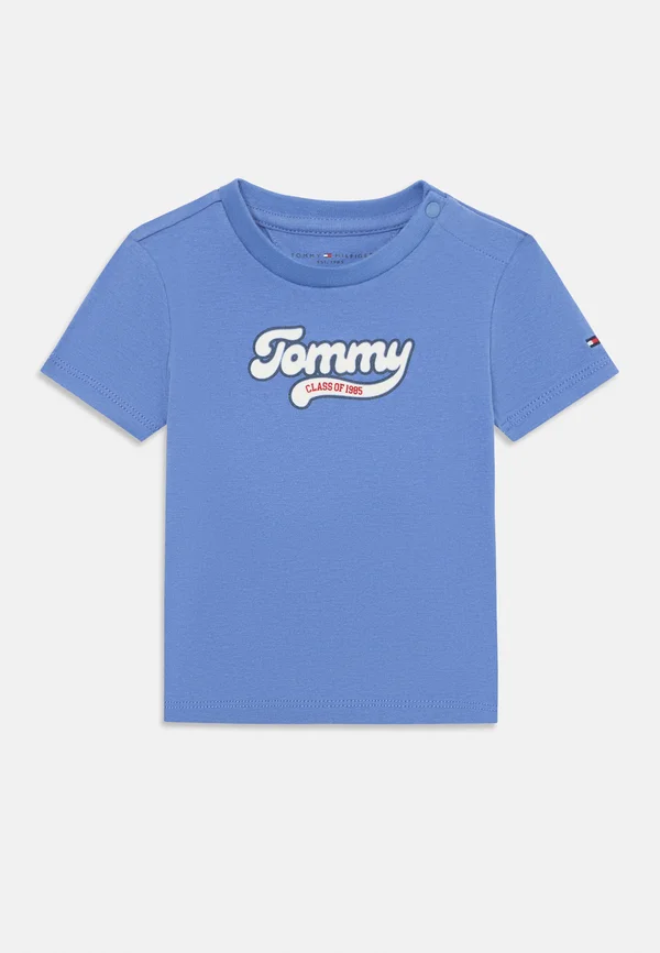 GRAPHIC TEE UNISEX - Print T-shirt - soft sapphire