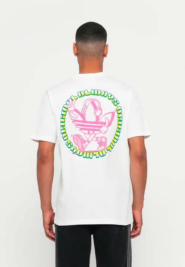 GRAPHIC TEE UNISEX - Print T-shirt - white