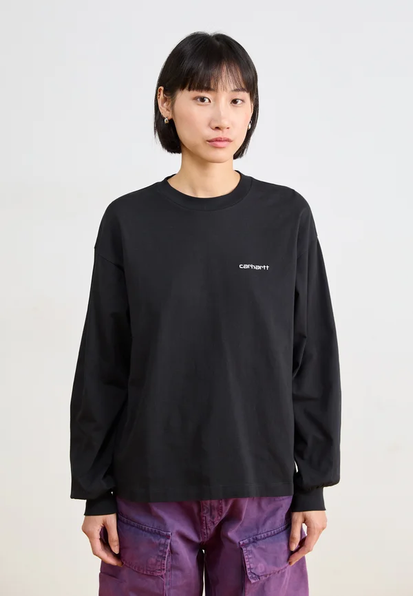 GRAYSON - Long sleeved top - black/white