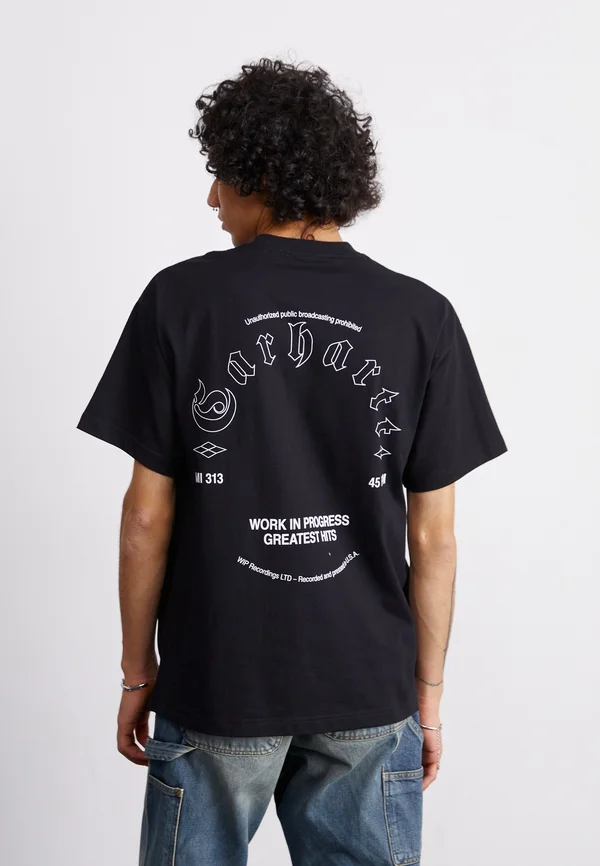 GREATEST HITS - Print T-shirt - black/white
