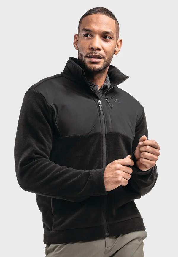 GREGALE - Fleece jacket -  schwarz