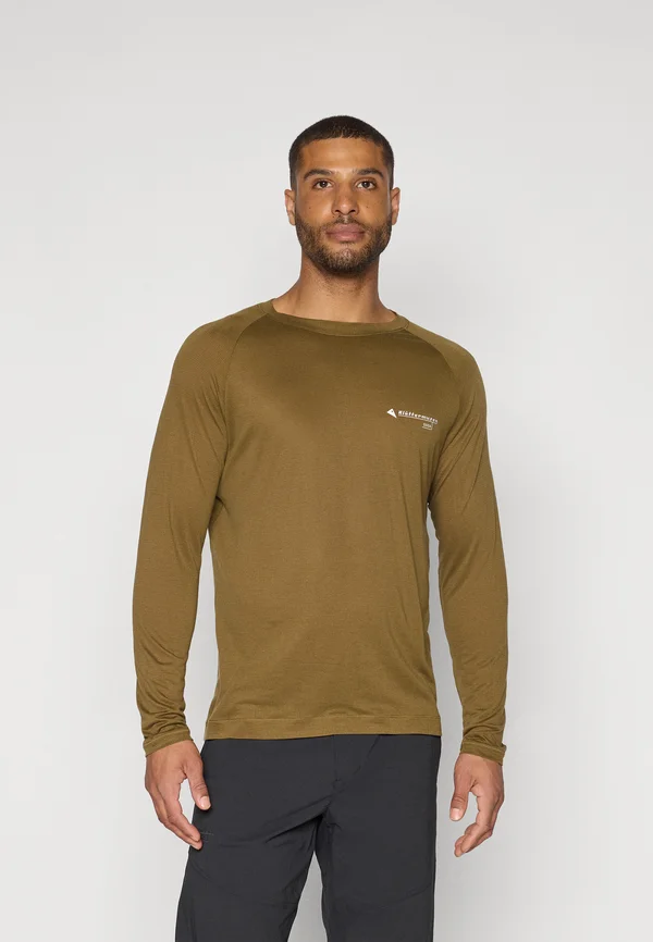 GROA TEE  - Long sleeved top - olive