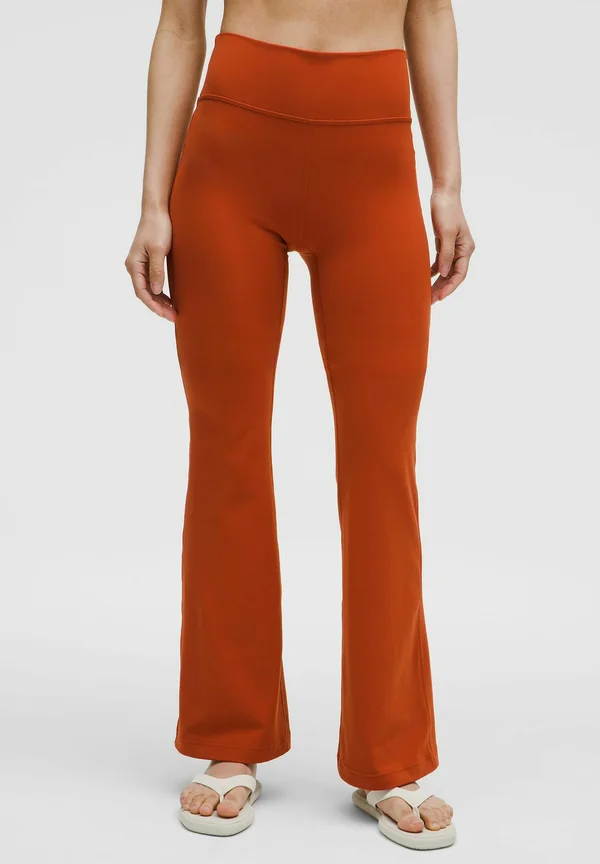 GROOVE NULU™ HIGH-RISE FLARED REGULAR - Leggings - autumn rust