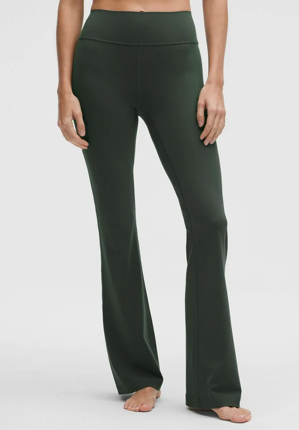 GROOVE NULU™ HIGH-RISE FLARED REGULAR - Leggings - rainforest green