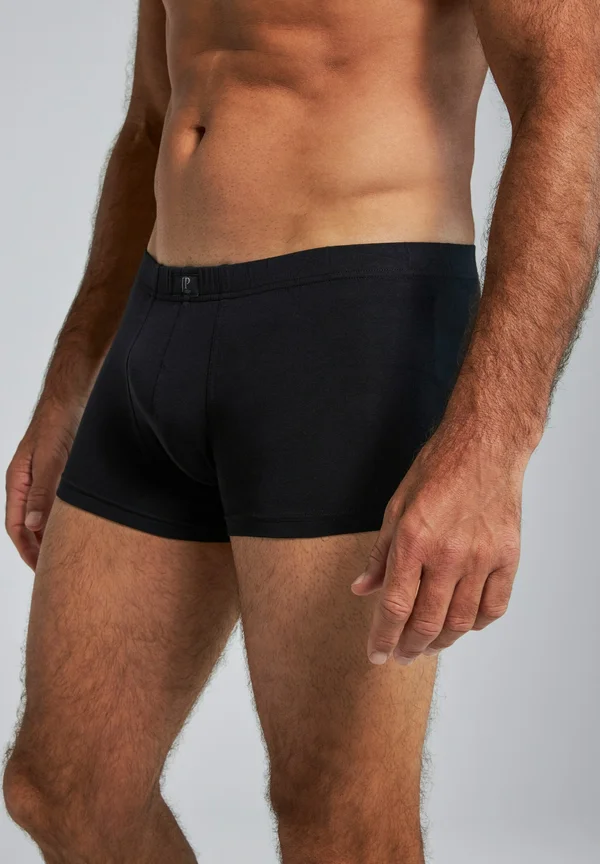 GROSSE GRÖSSEN IM 2ER-PACK  IN STRETCH HOHER TRAGEKOMFORT - Trunks - black