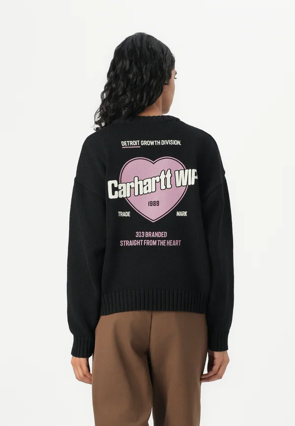 GROWTH SWEATER - Jumper - black
