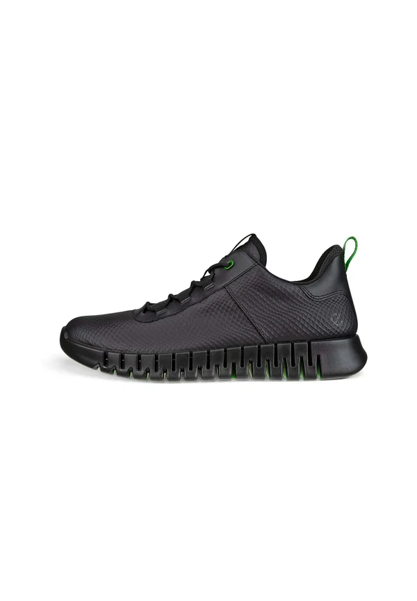 GRUUV M - Casual lace-ups - black black meadow
