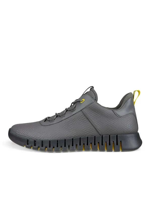 GRUUV M - Casual lace-ups - steel steel buttercup