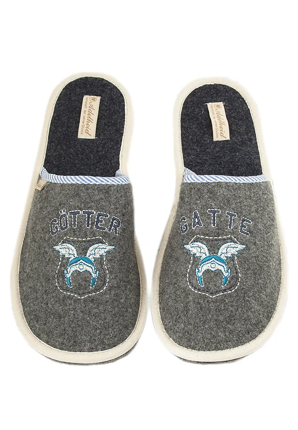 GÖTTERGATTE  - Slippers - mausgrau
