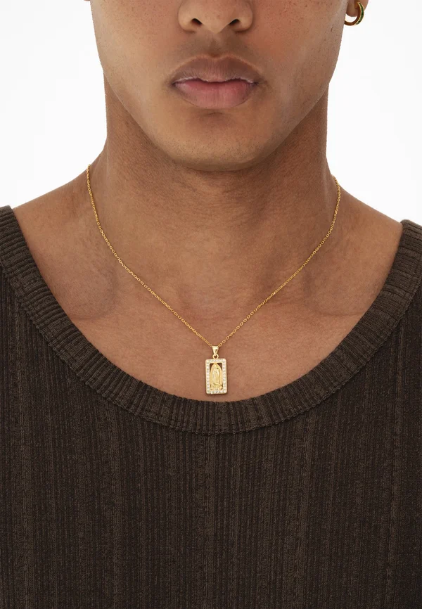 GUADALUPE TAG UNISEX - Necklace - gold-coloured