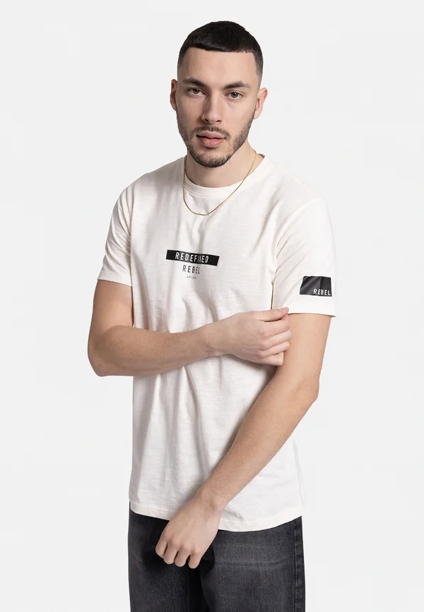 GUTI TEE - Print T-shirt - pristine